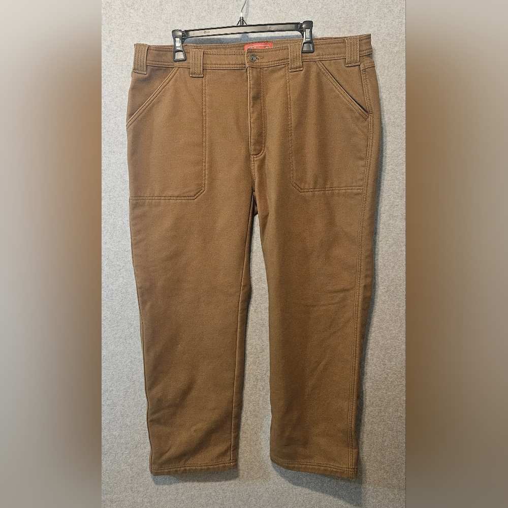 Coleman Brown Men's Pants, Fleece Lined, Men's Size 38x30